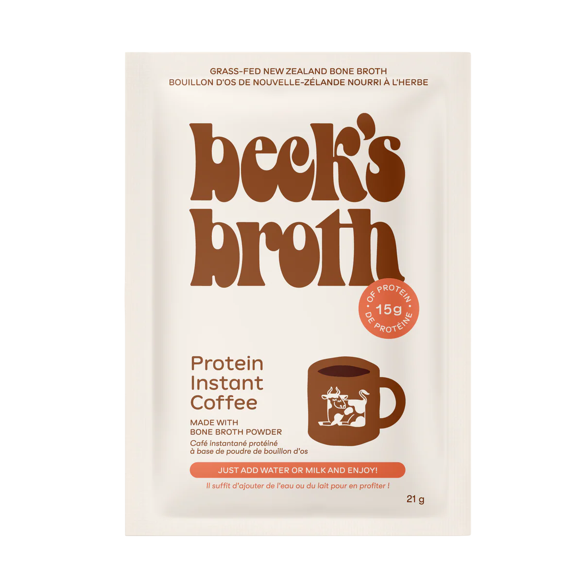 Beck's Broth - Protein Instant Coffee