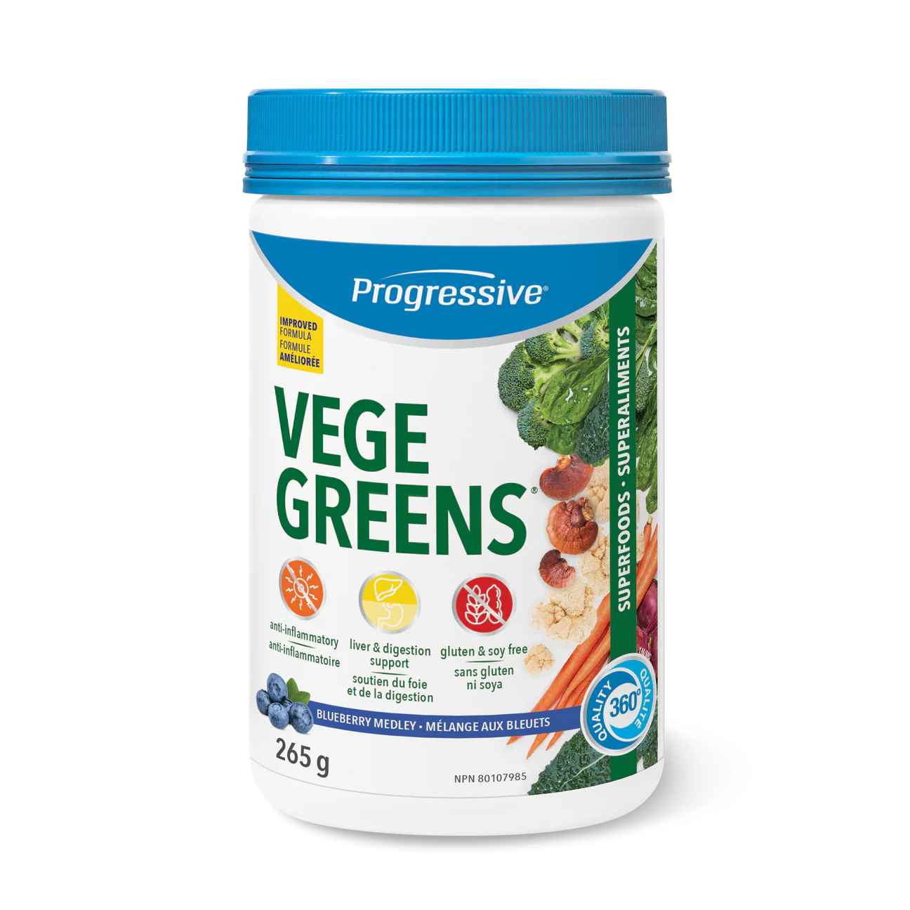 Progressive - VegeGreens - Blueberry Medley