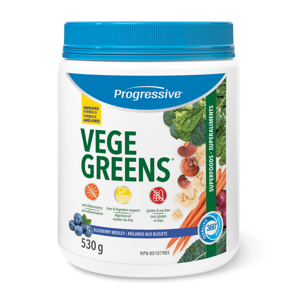 Thumbnail of Progressive - VegeGreens - New Formula - Blueberry Medley