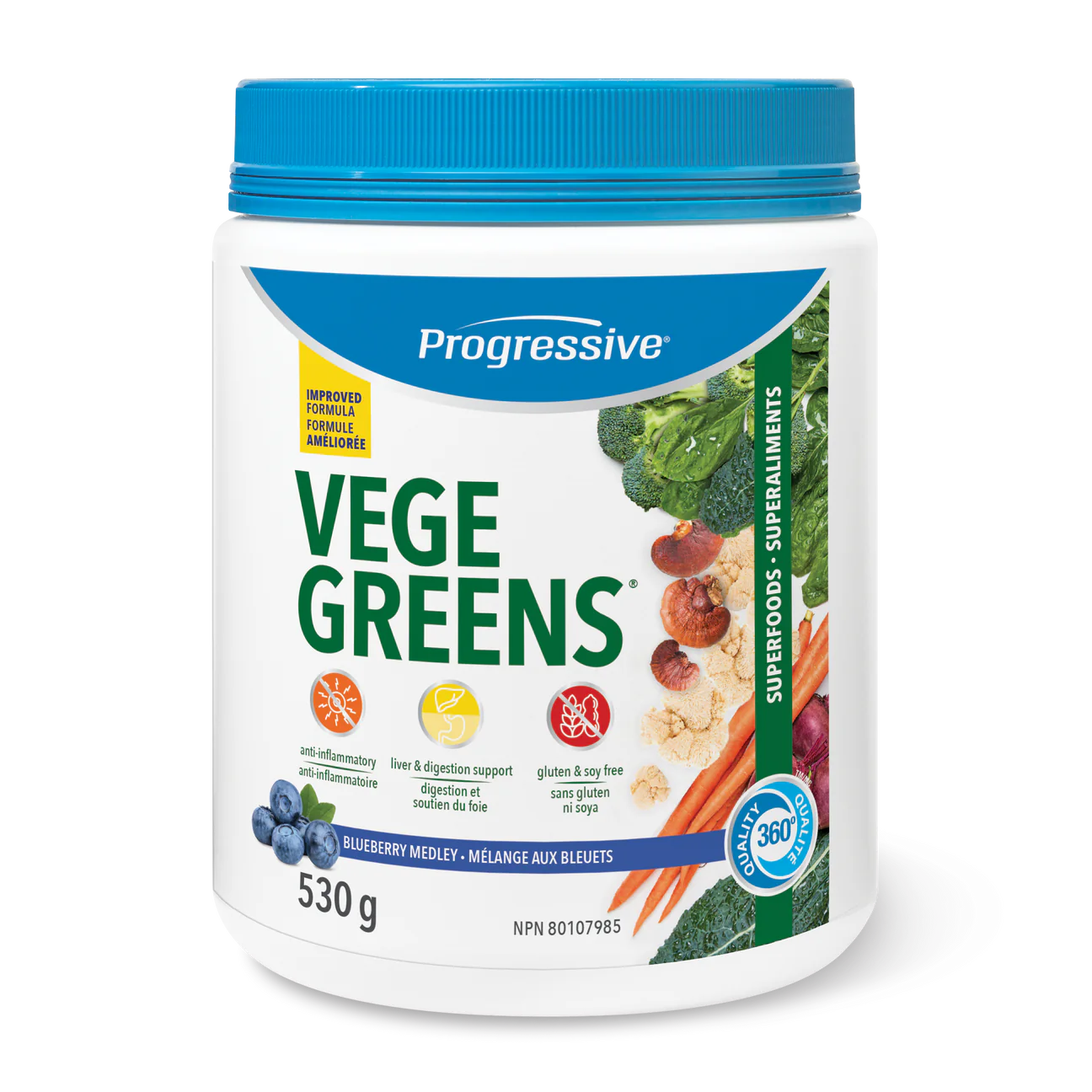 Progressive - VegeGreens - Blueberry Medley