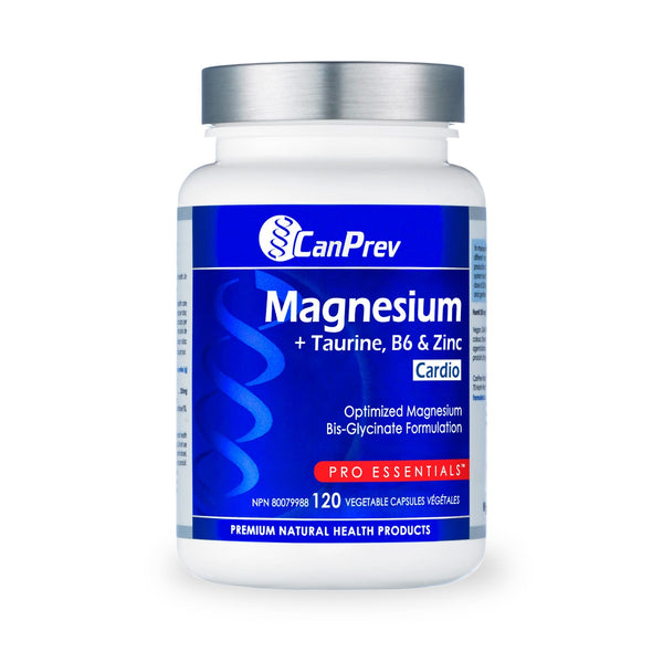 CanPrev - Magnesium + Taurine, B6 & Zinc for Cardio