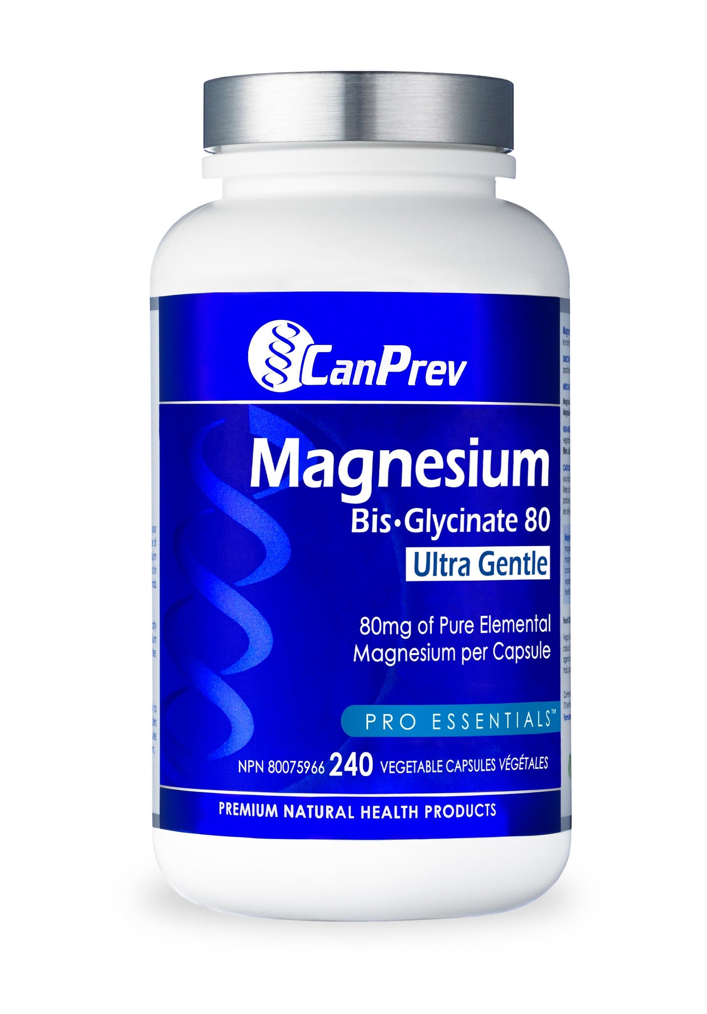 CanPrev - Magnesium Bis-Glycinate Ultra Gentle 80mg