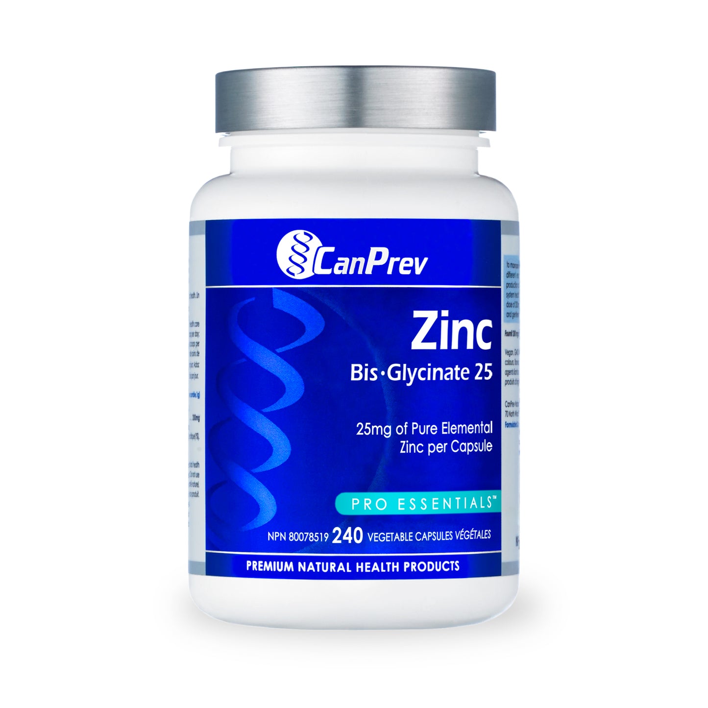 CanPrev - Zinc Bis-Glycinate 25mg