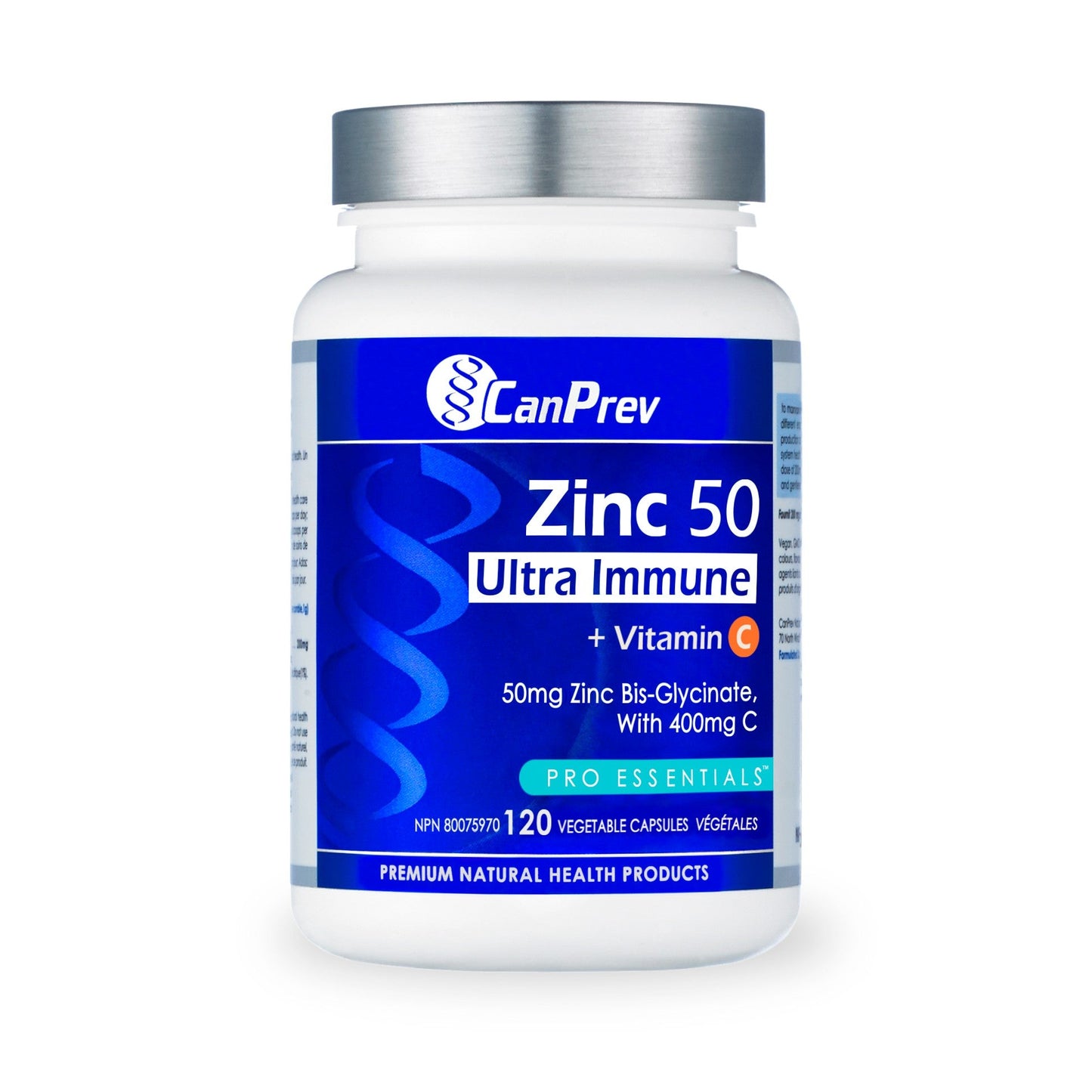 CanPrev - Zinc 50 Ultra Immune + Vitamin C