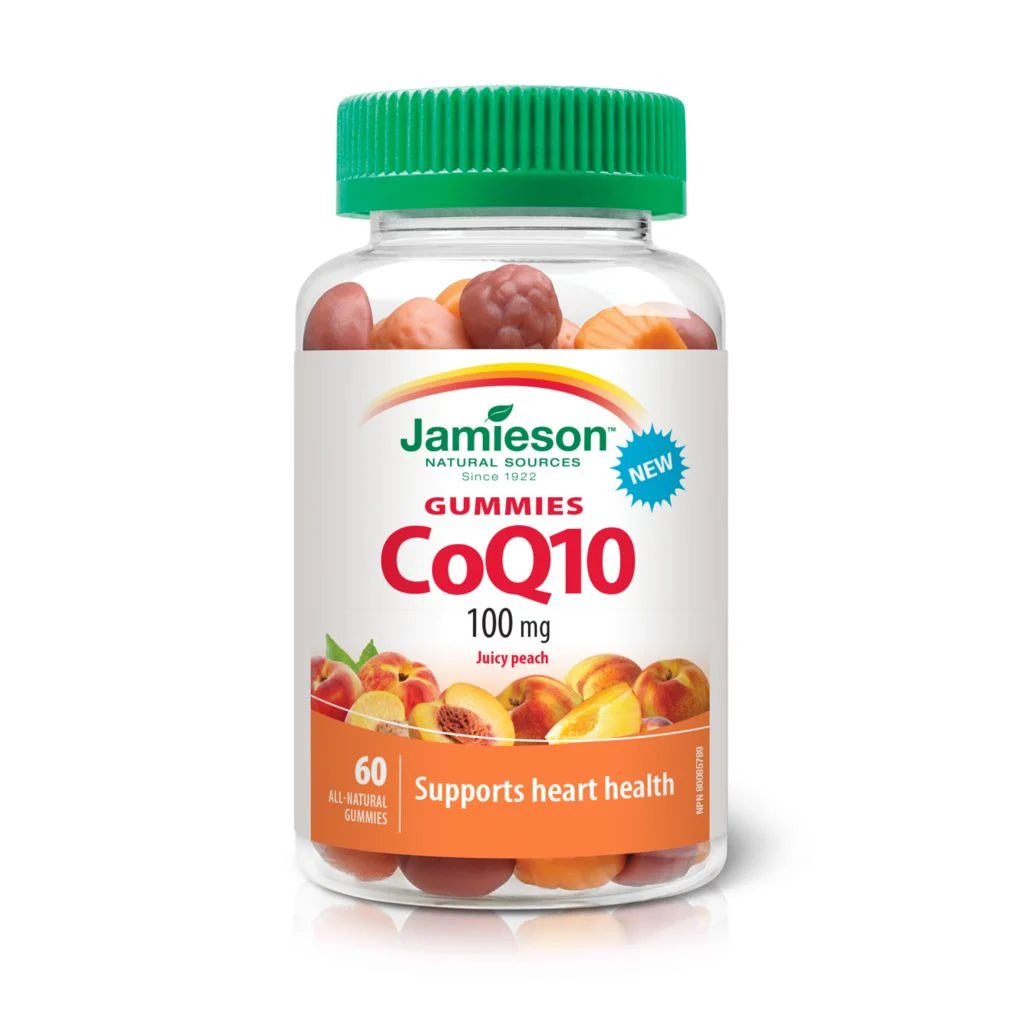 Jamieson - COQ10 Gummies 100mg Juicy Peach