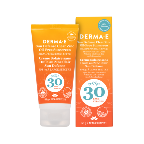 Derma E - Sun Defense Mineral Oil-Free Sunscreen SPF30 Face