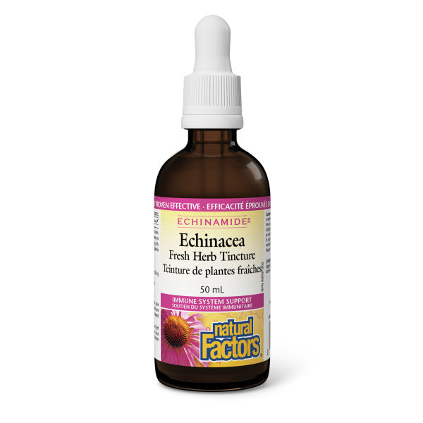 Natural Factors - Echinamide Organic Echinacea Tincture