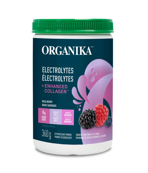 Organika - Electrolytes + Enhanced Collagen - Wild Berry