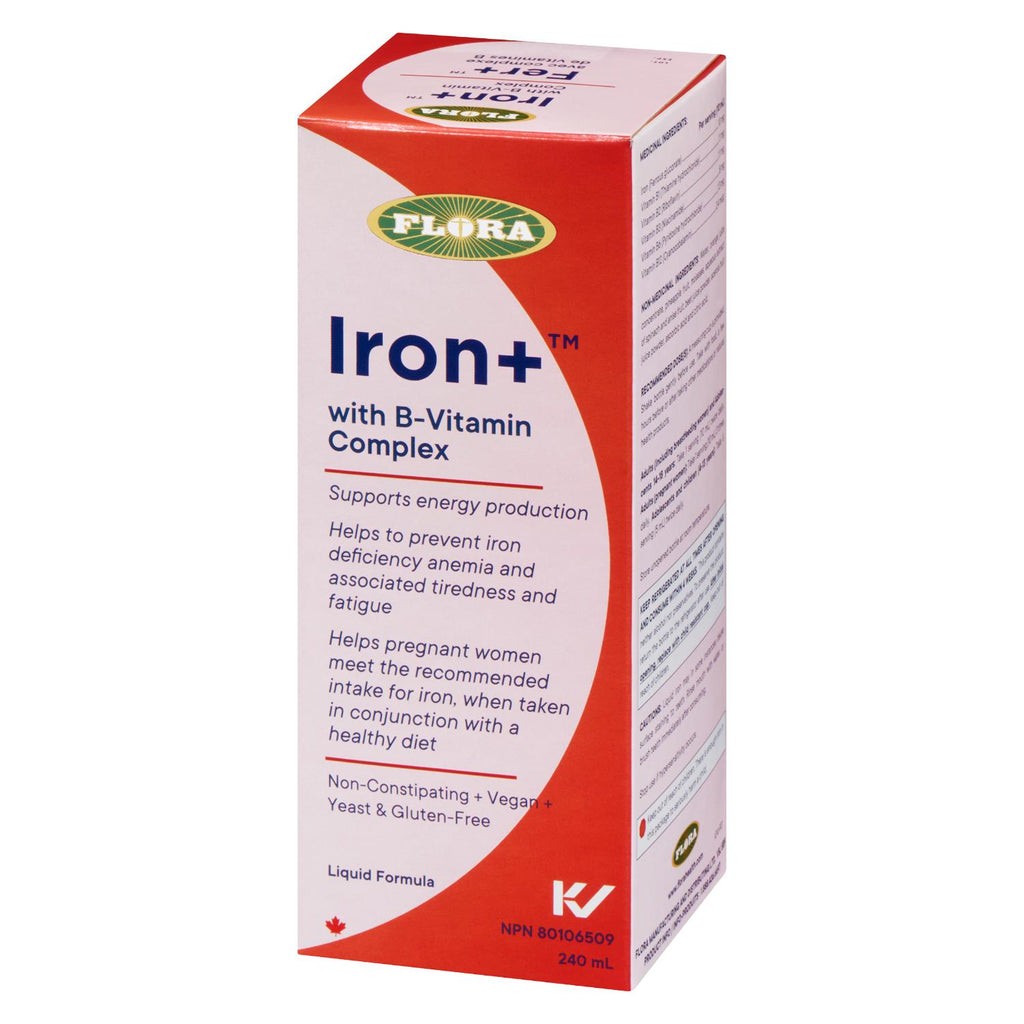 Flora - Iron+ with B-Vitamin Complex