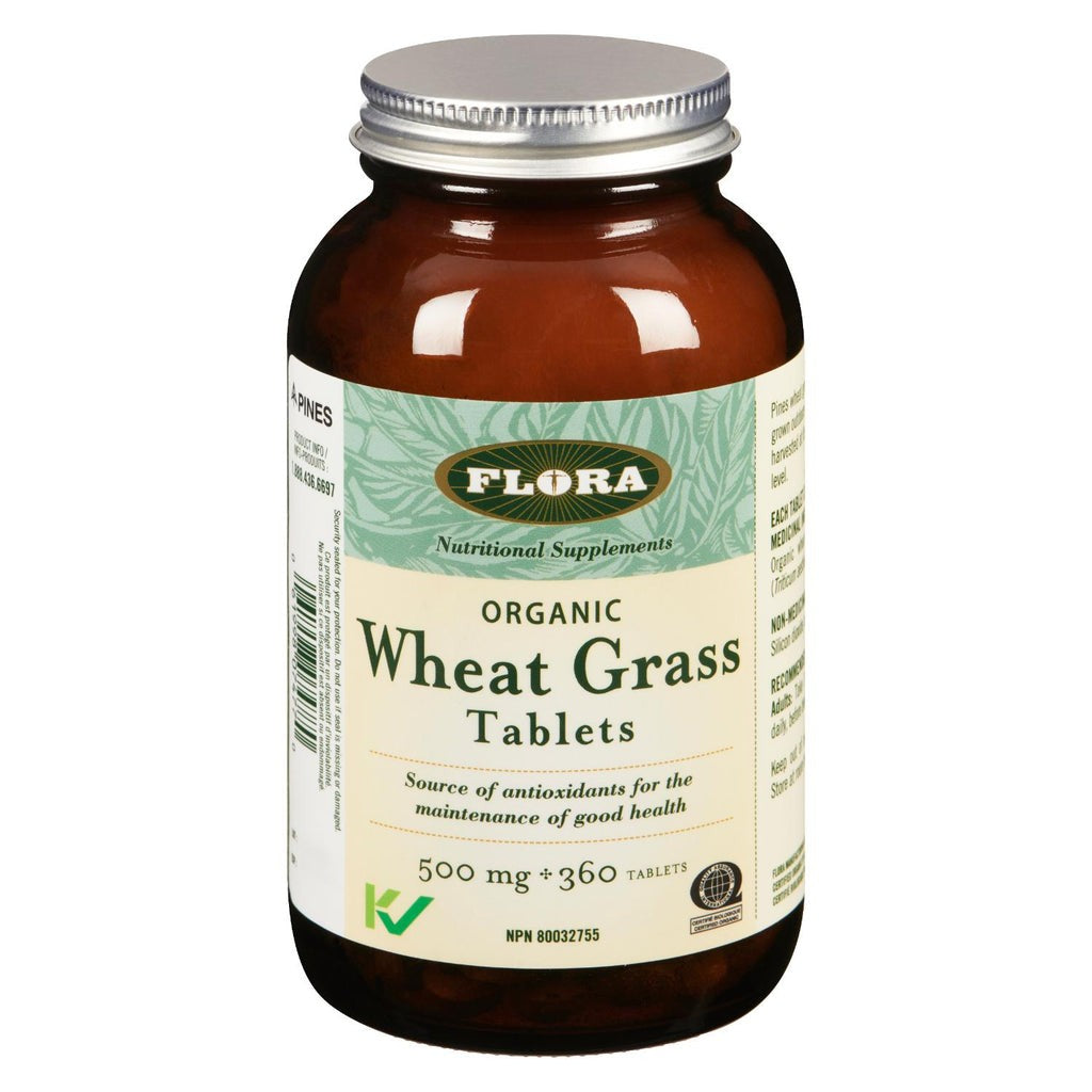 Flora - Organic Wheat Grass Tablets**