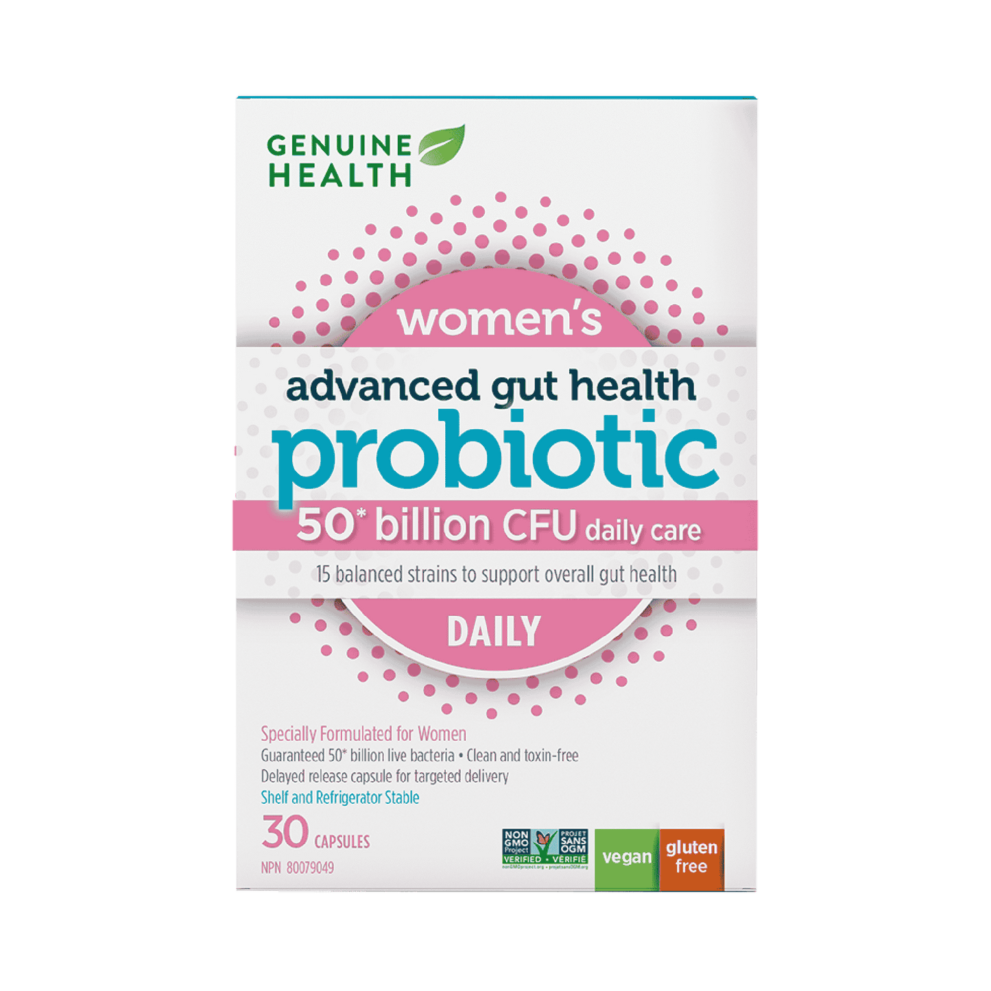 Genuine Health - Advanced Gut Health Probiotic Women's Daily