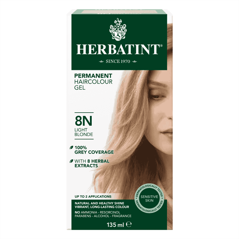 Herbatint - Permanent Hair Colour 8N Light Blonde