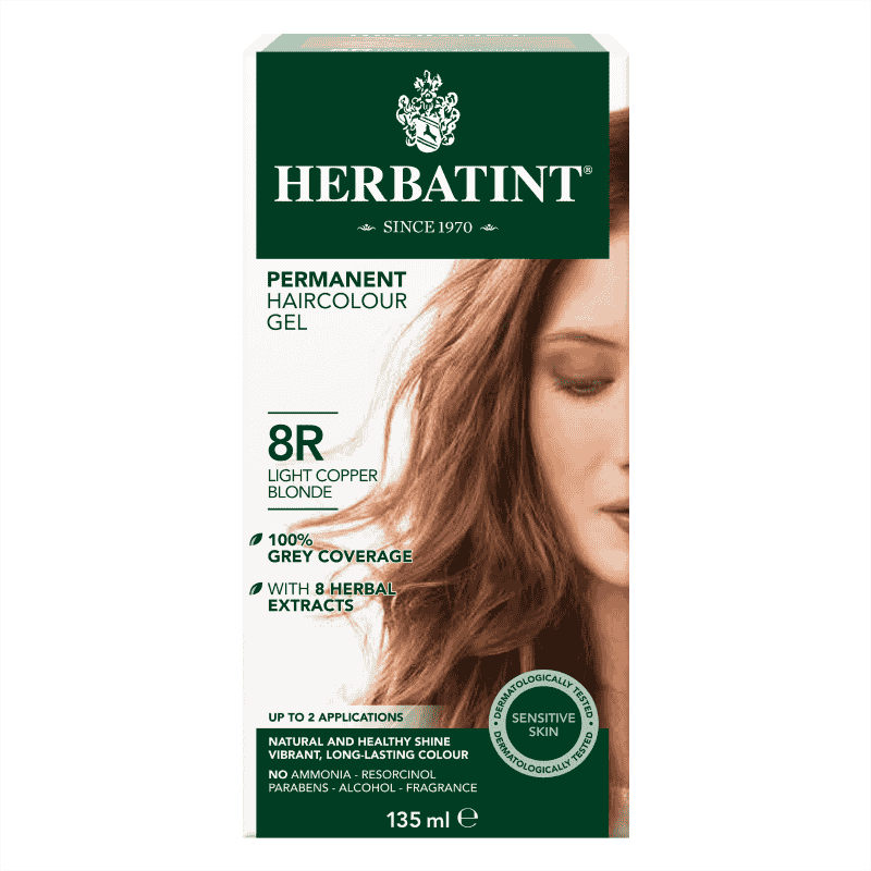 Herbatint - Permanent Hair Colour 8R Light Copper Blonde