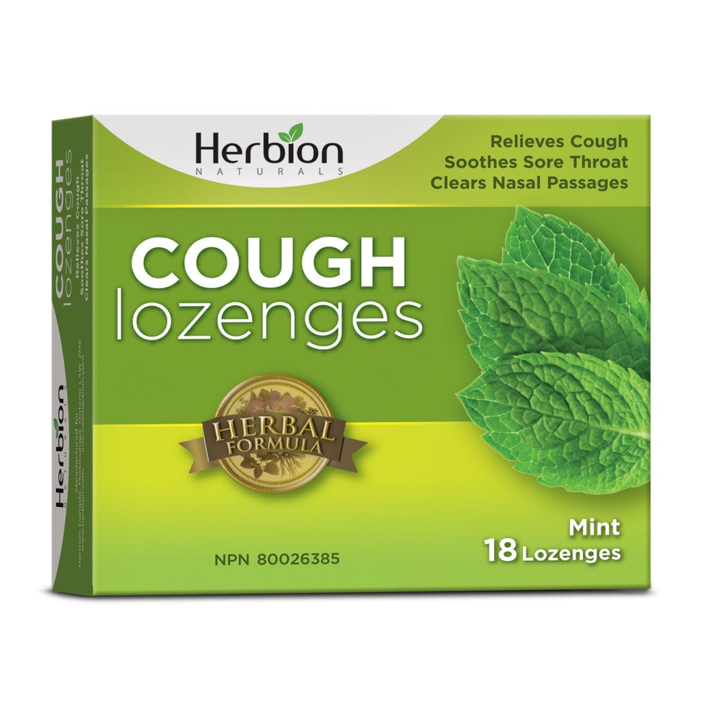 Herbion - Cough Lozenges Mint