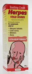 Homeocan - Herpes Cold Sores Soothing Cream