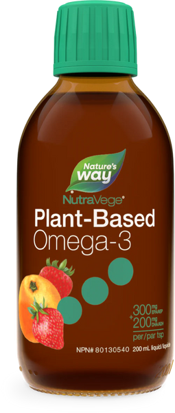 Thumbnail of Nature's Way - NutraVege Omega-3 Plant - Strawberry Orange Flavour