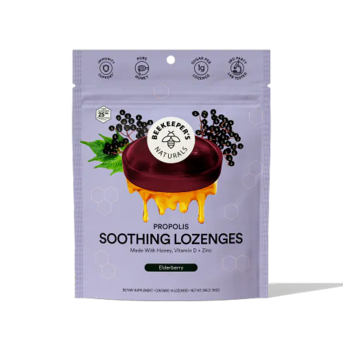 Beekeeper's Naturals - Propolis Lozenges Elderberry