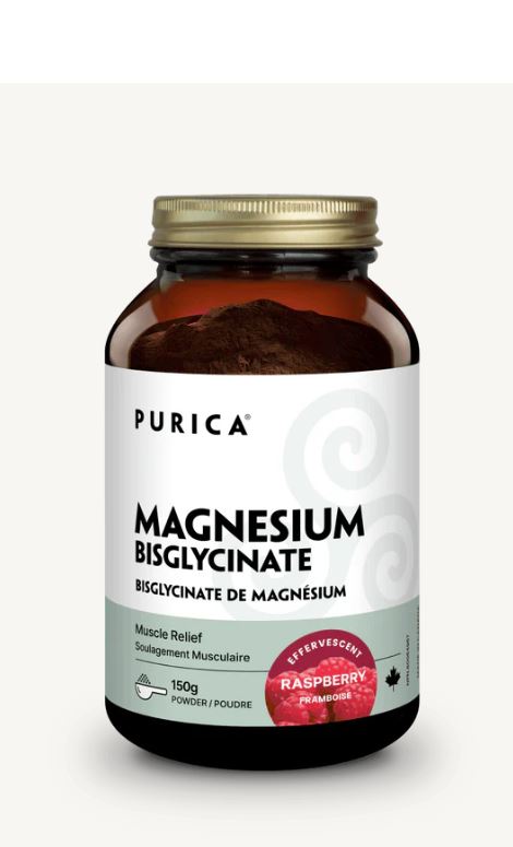 Purica - Magnesium Bisglycinate - Effervescent Raspberry
