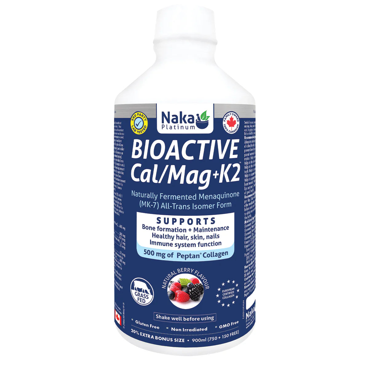 Naka - BioActive Cal Mag w/K2