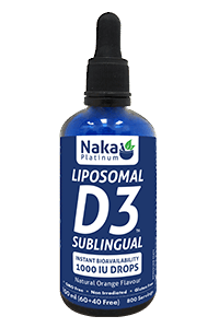 Naka - Liposomal D3 Sublingual Drops 1000IU