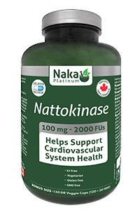 Naka - Nattokinase 100mg - Bonus Size