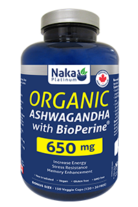 Naka - Ashwagandha Organic w/BioPerine