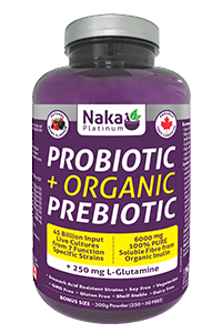 Naka - Probiotic + Organic Prebiotic - Natural Berry