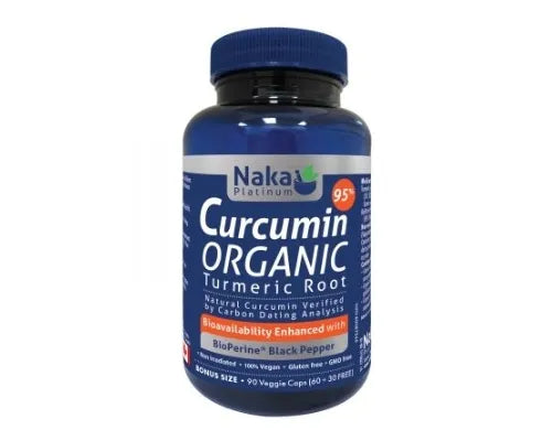 Naka - Organic Curcumin 95% - Bonus Size