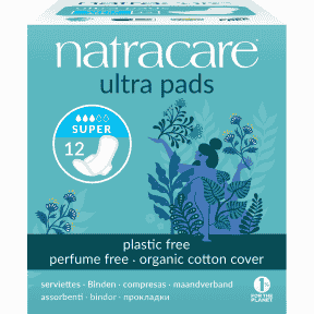 Natracare - Organic Cotton Ultra Pads - Super