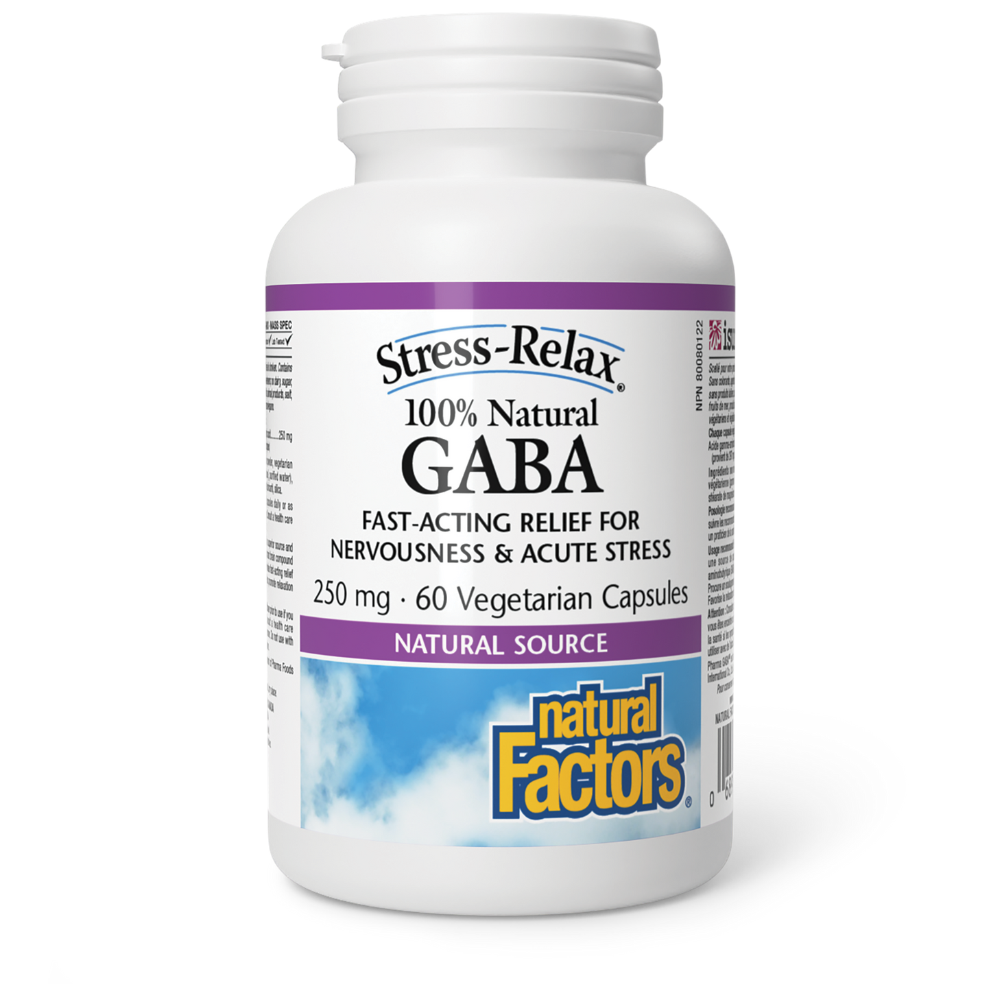 Natural Factors - Stress-Relax GABA 250mg
