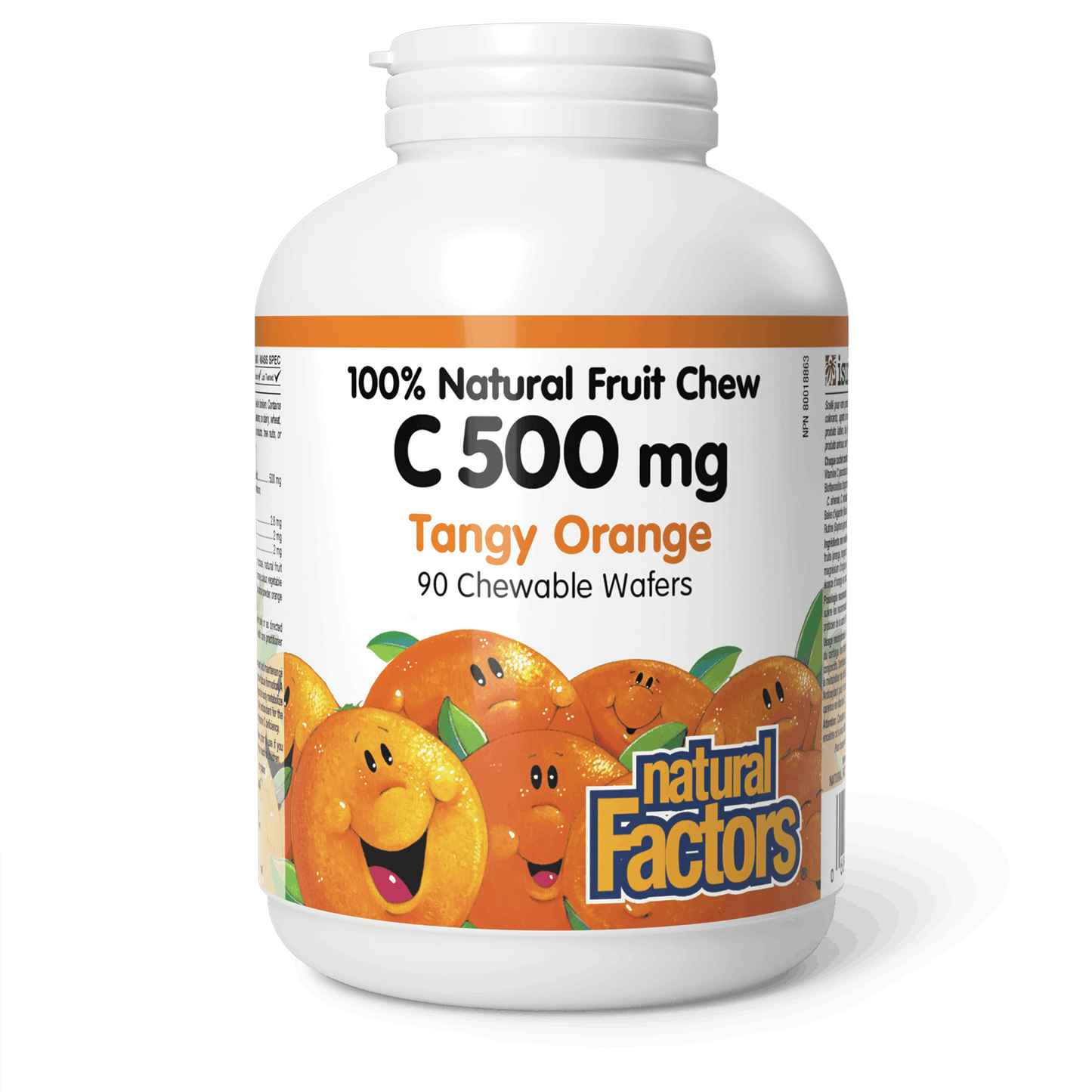 Natural Factors - C 500 mg - Tangy Orange