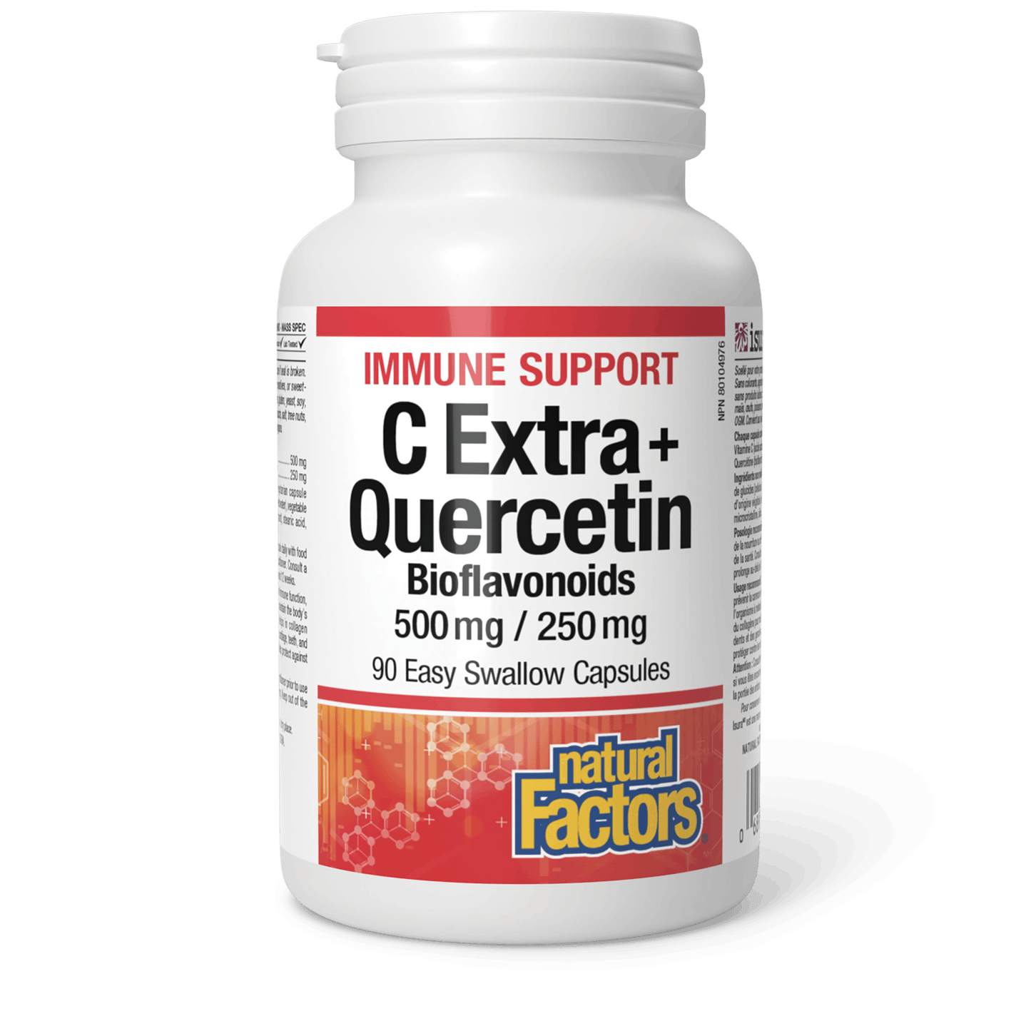 Natural Factors - C Extra + Quercetin 500/250mg