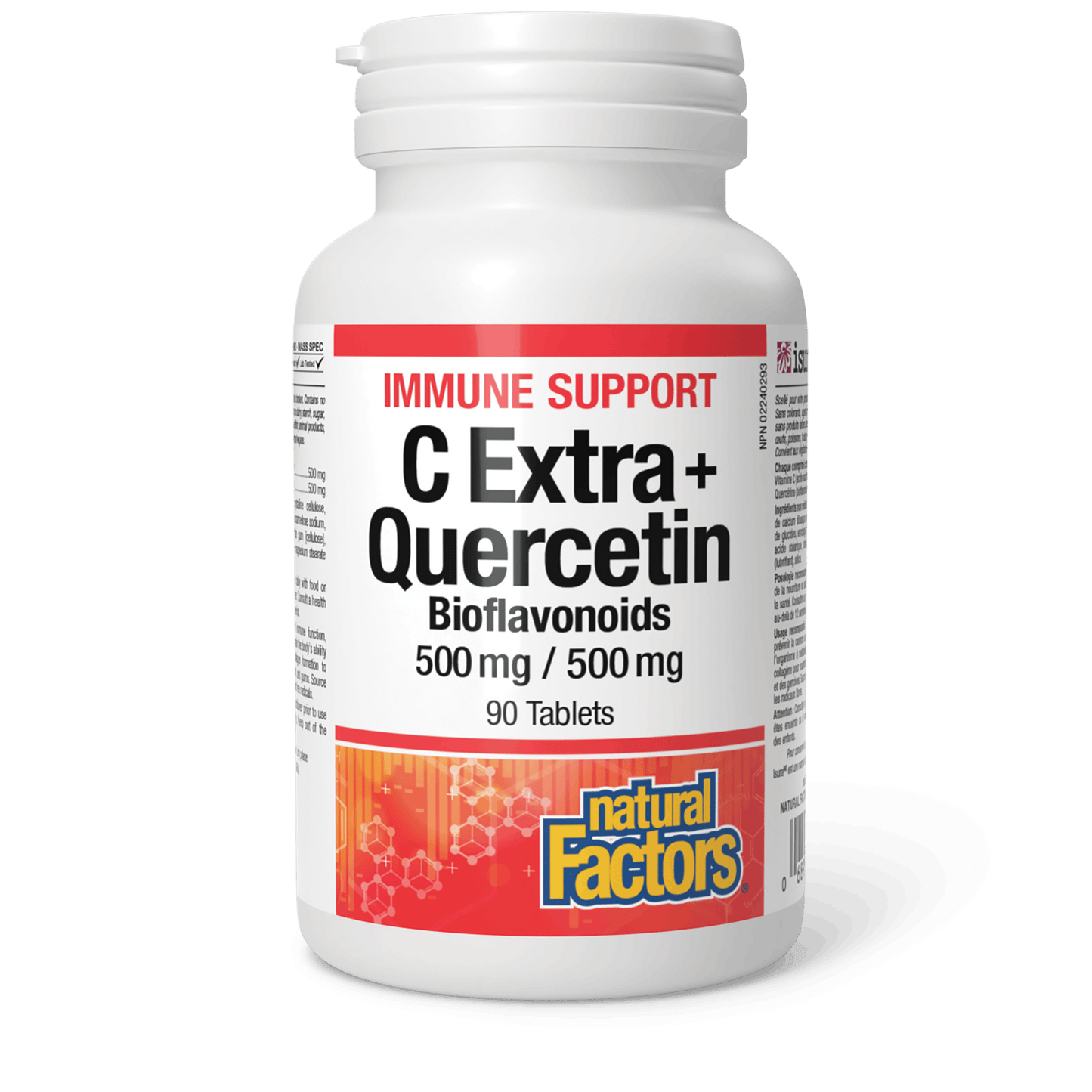 Natural Factors - C Extra + Quercetin 500/250mg