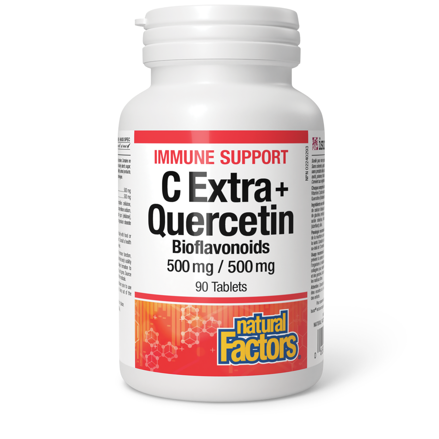 Natural Factors - C Extra + Quercetin 500/500 mg