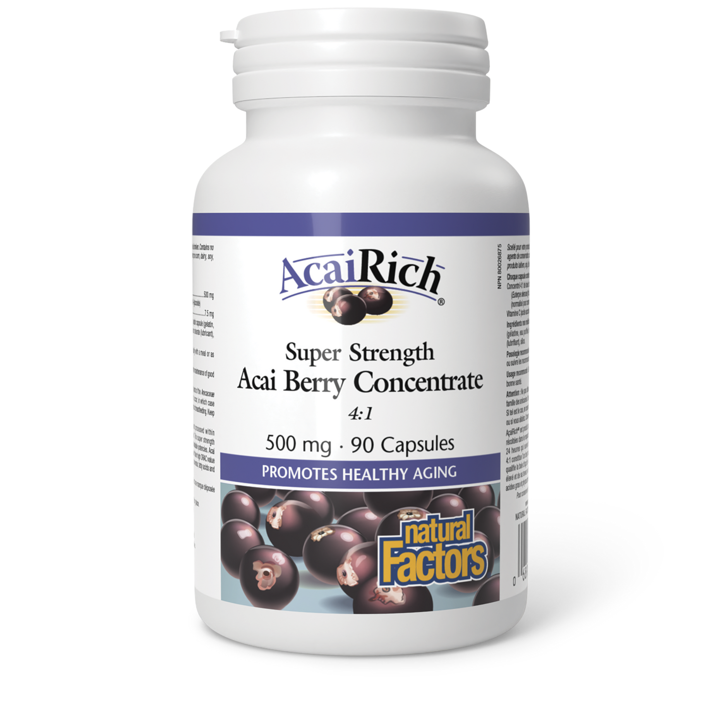 Natural Factors - AcaiRich Super Strength Acai Berry Concentrate