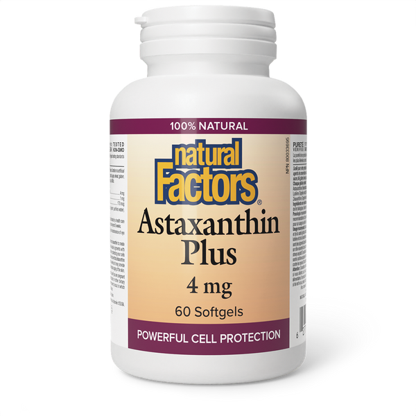 Thumbnail of Natural Factors - Astaxanthin Plus - 4 mg