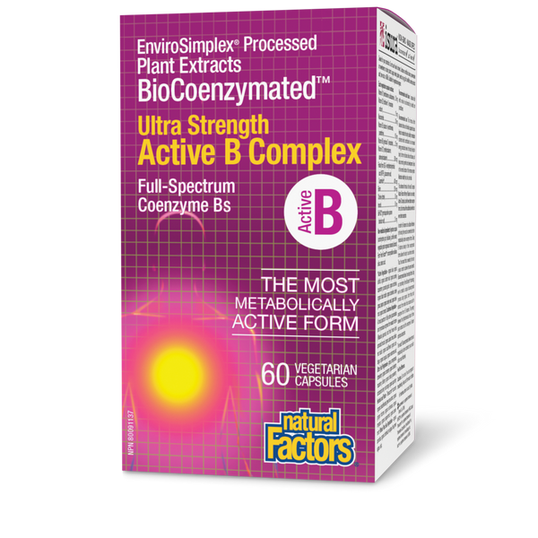 Thumbnail of Natural Factors - BioCoenzymated Ultra Strength Active B Complex