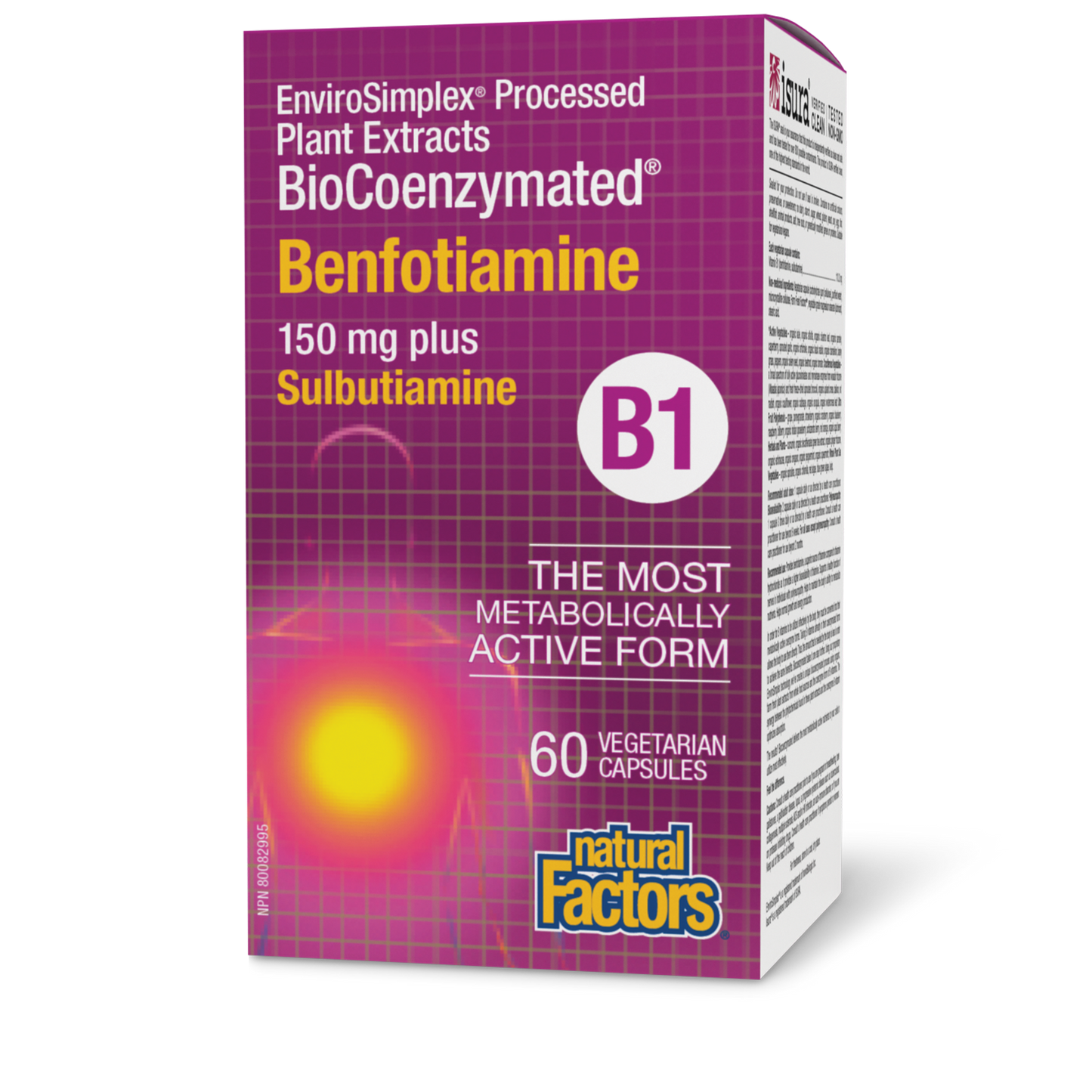 Natural Factors - BioCoenzymated Benfotiamine B1
