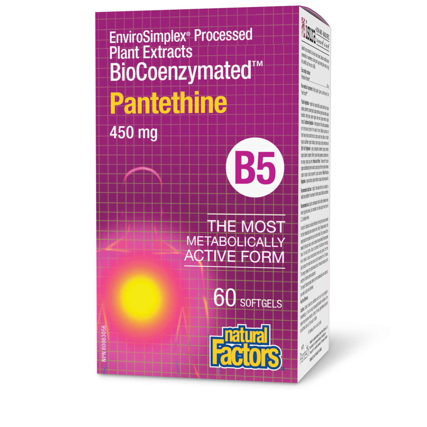 Natural Factors - BioCoenzymated Pantethine B5