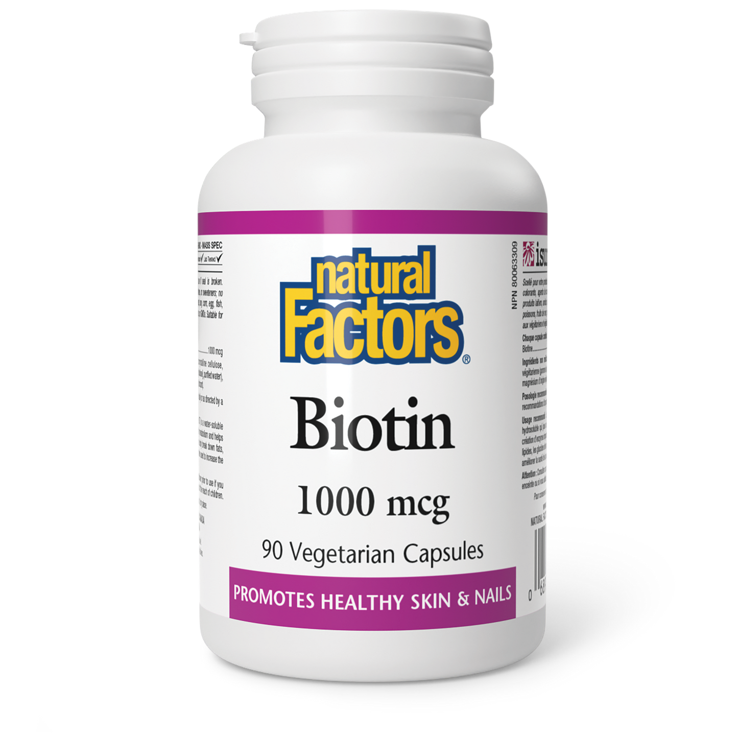 Natural Factors - Biotin - 1000 mcg