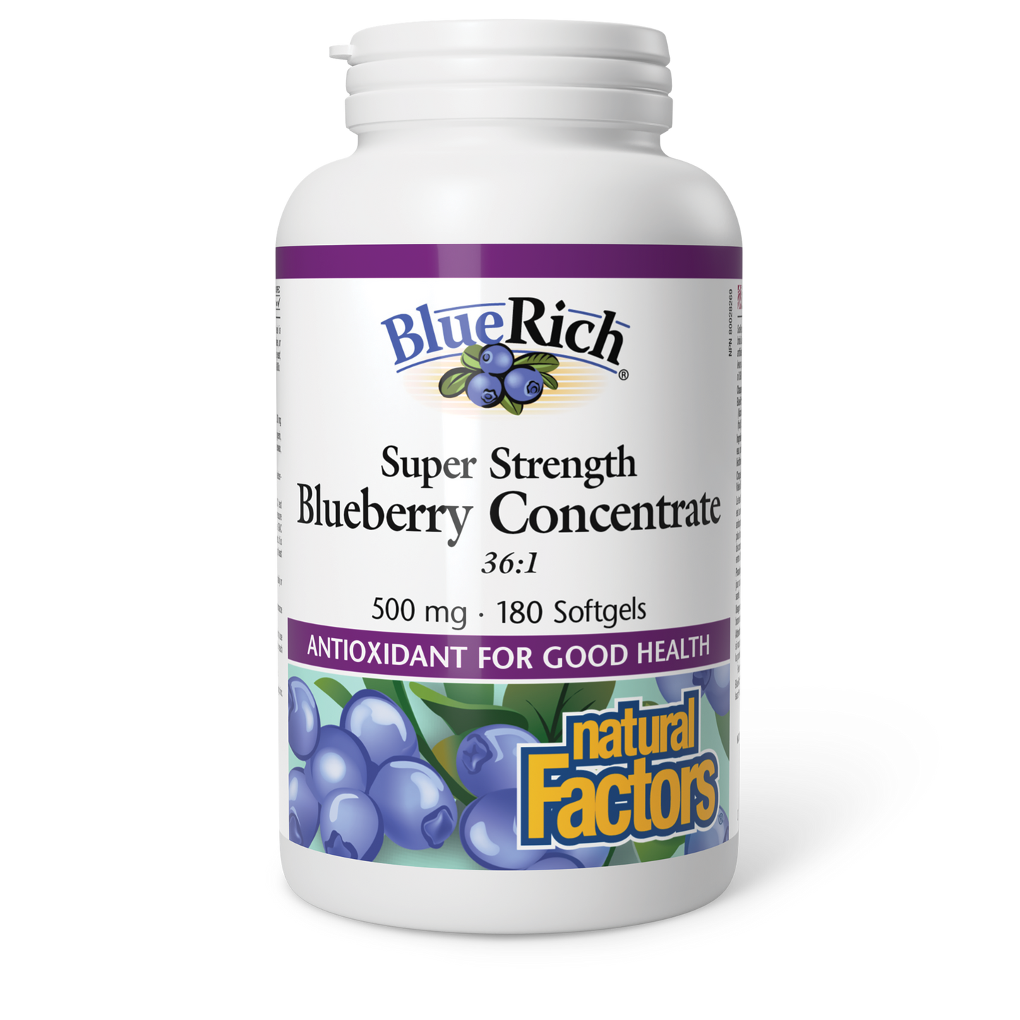 Natural Factors - BlueRich Super Strength Blueberry Concentrate