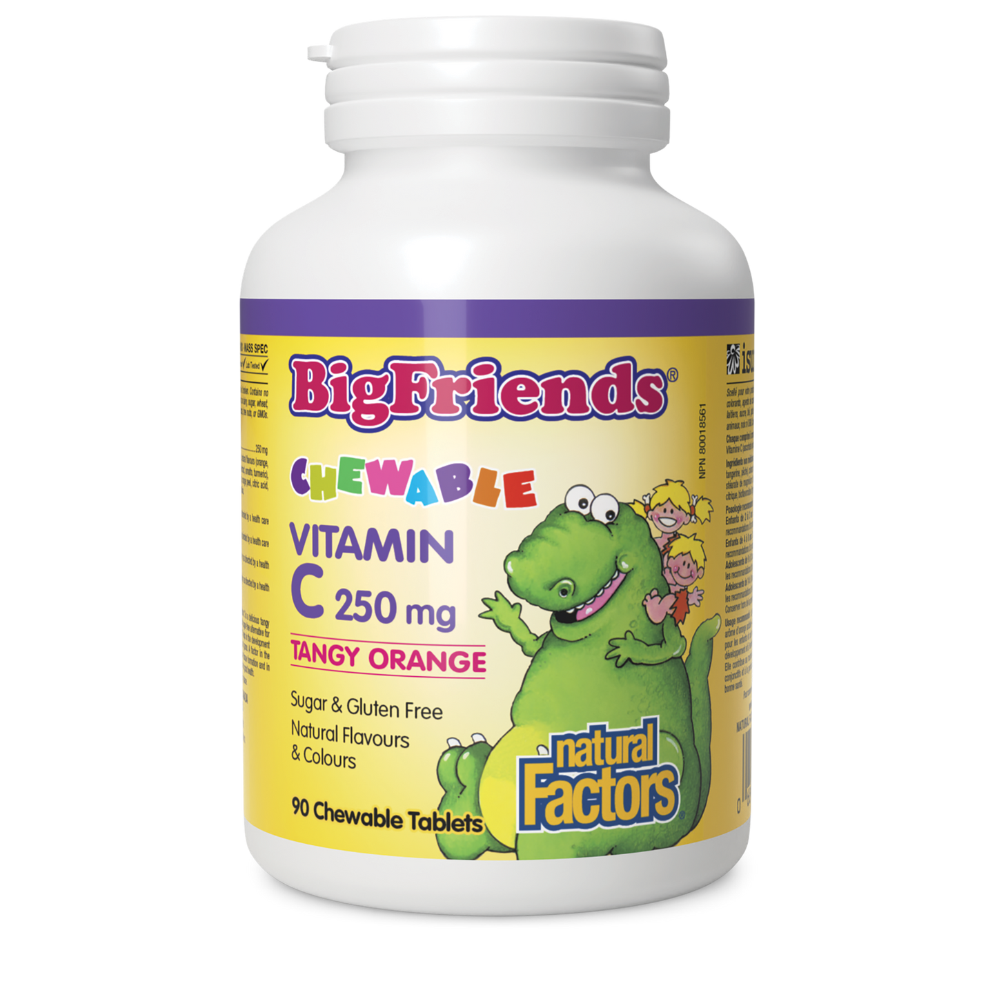 Natural Factors - Big Friends Chewable Vitamin C - 250 mg