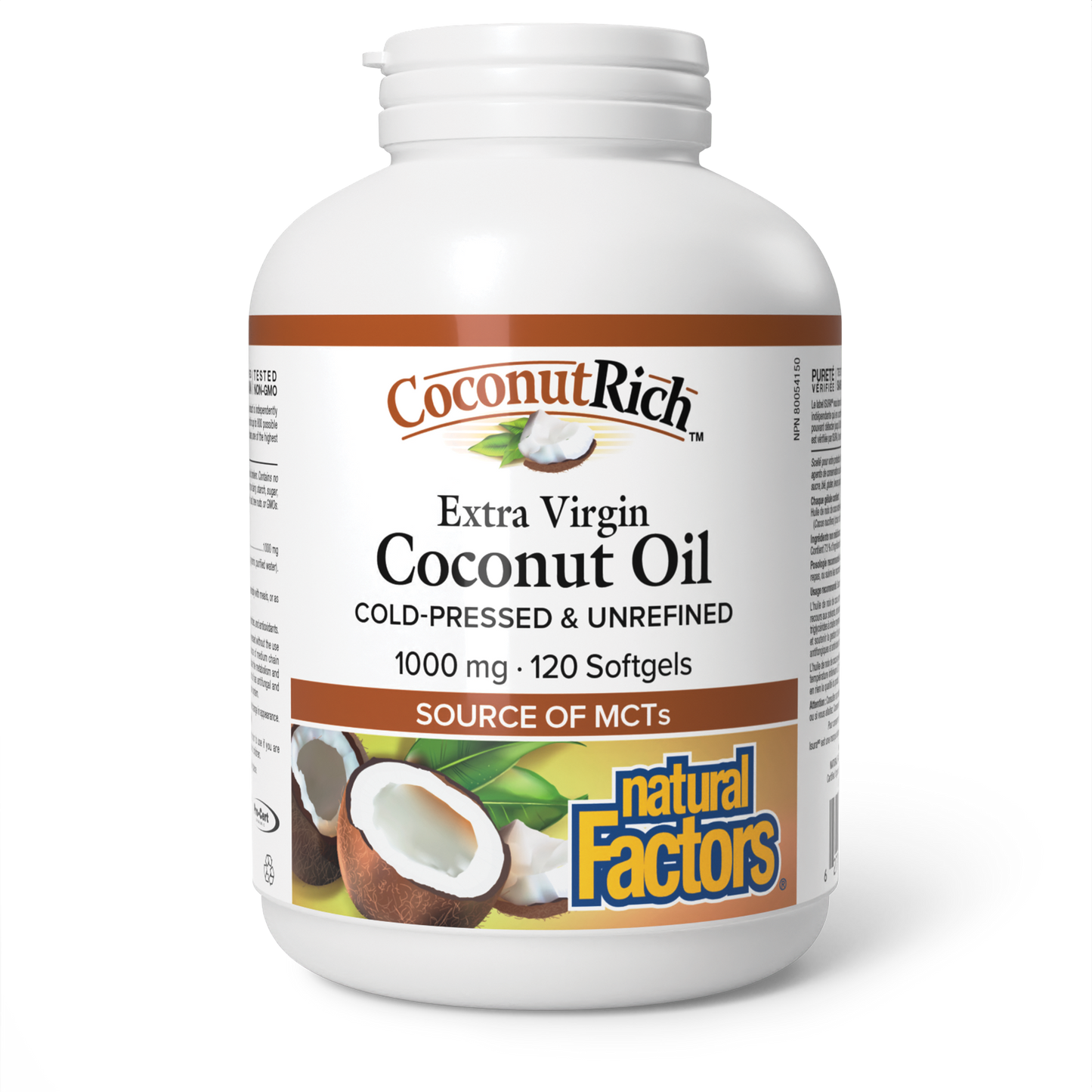 Natural Factors - CoconutRich Extra Virgin Coconut Oil