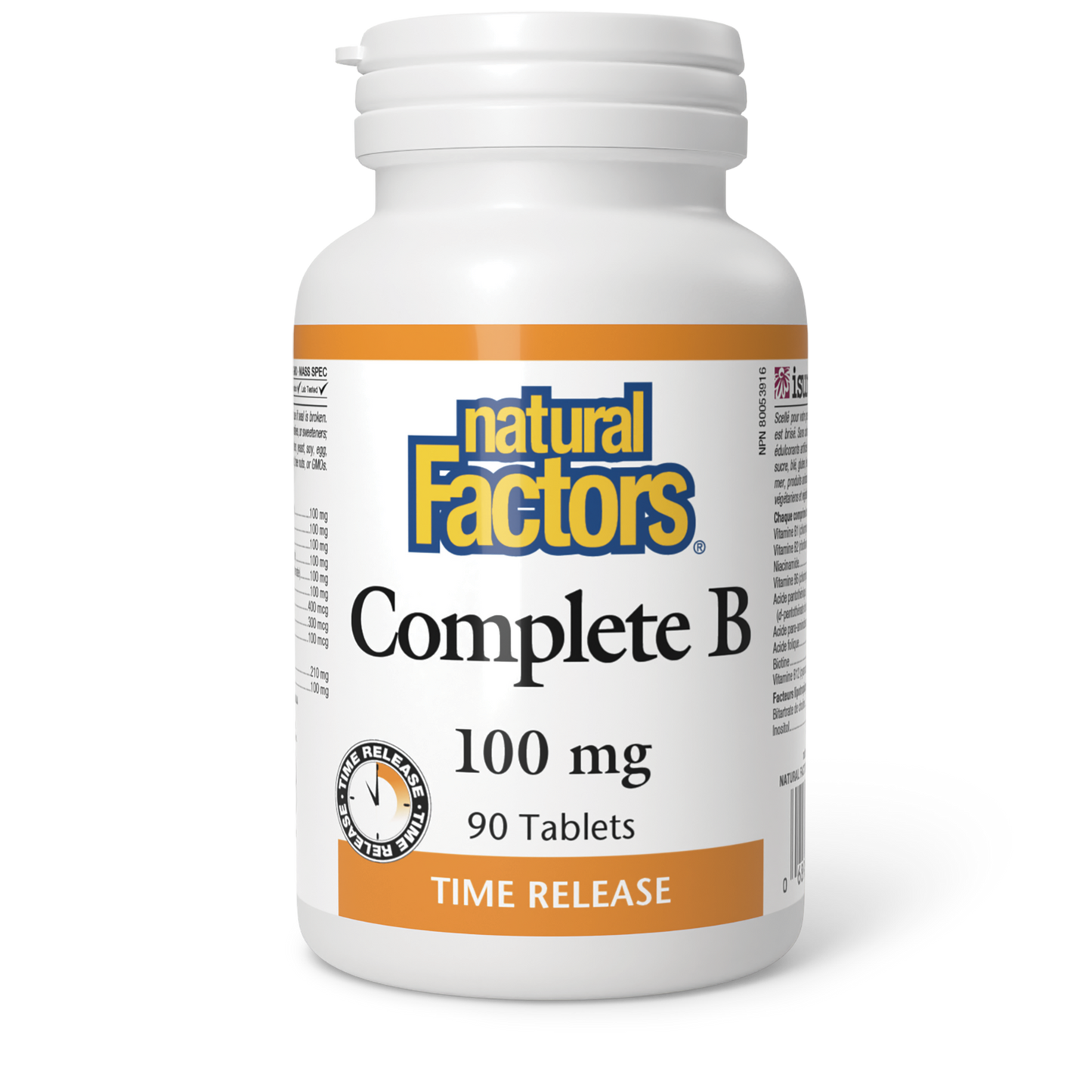 Natural Factors - Complete B 100 mg - Time Release