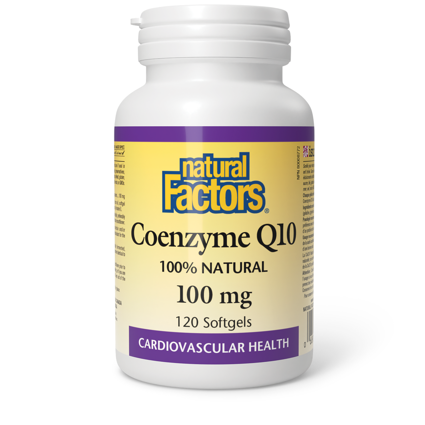 Natural Factors - CoEnzyme Q10 - 100 mg
