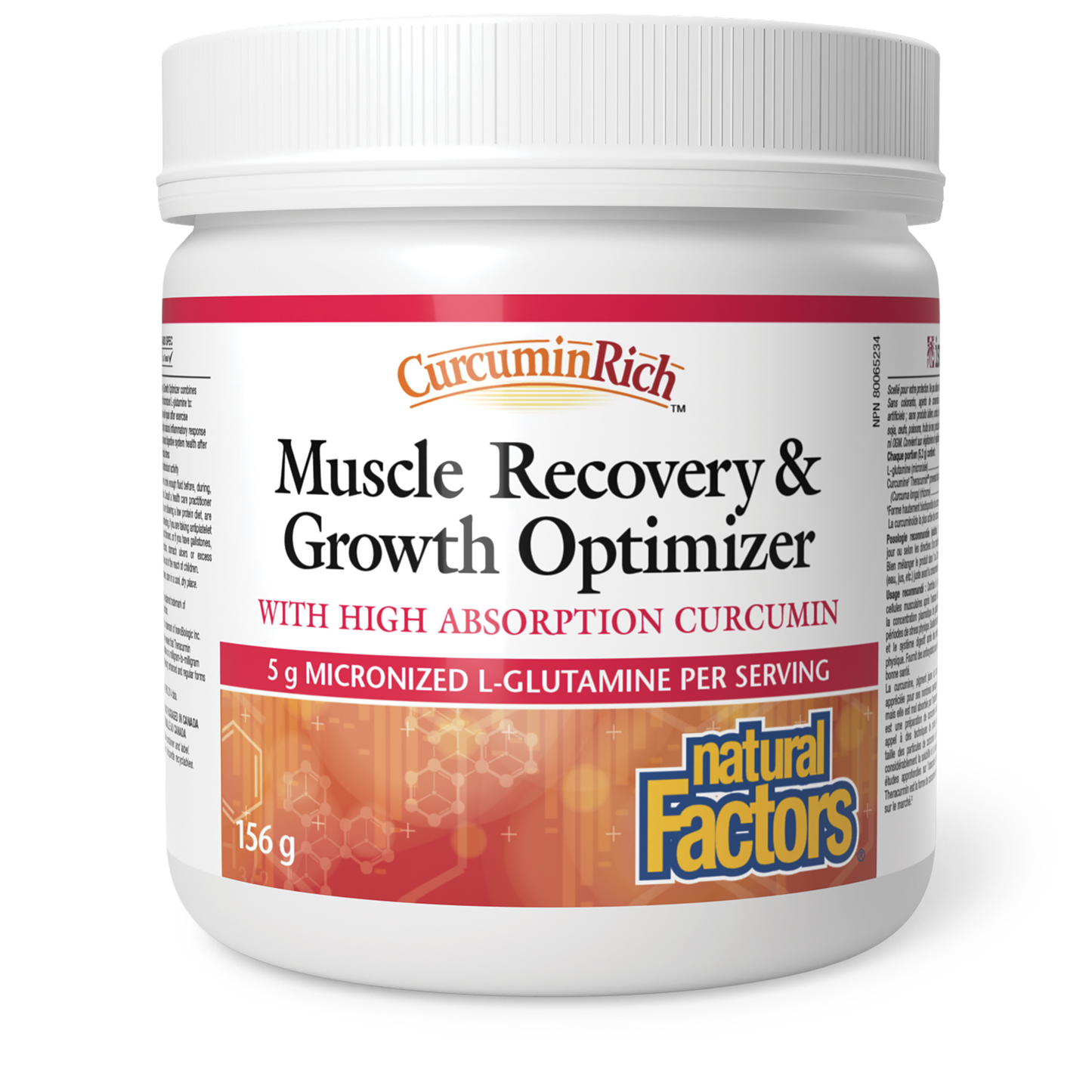 Natural Factors - CurcuminRich Muscle Recovery & Growth Optimizer