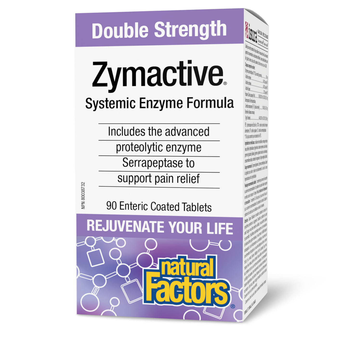 Natural Factors - Zymactive Double Strength