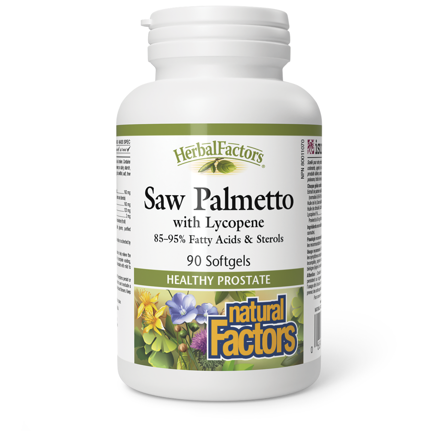 Natural Factors - Saw Palmetto with Lycopene