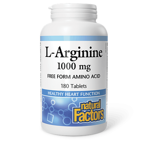 Natural Factors - L-Arginine - 1000 mg