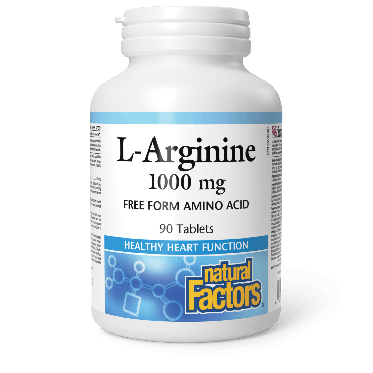 Natural Factors - L-Arginine - 1000 mg